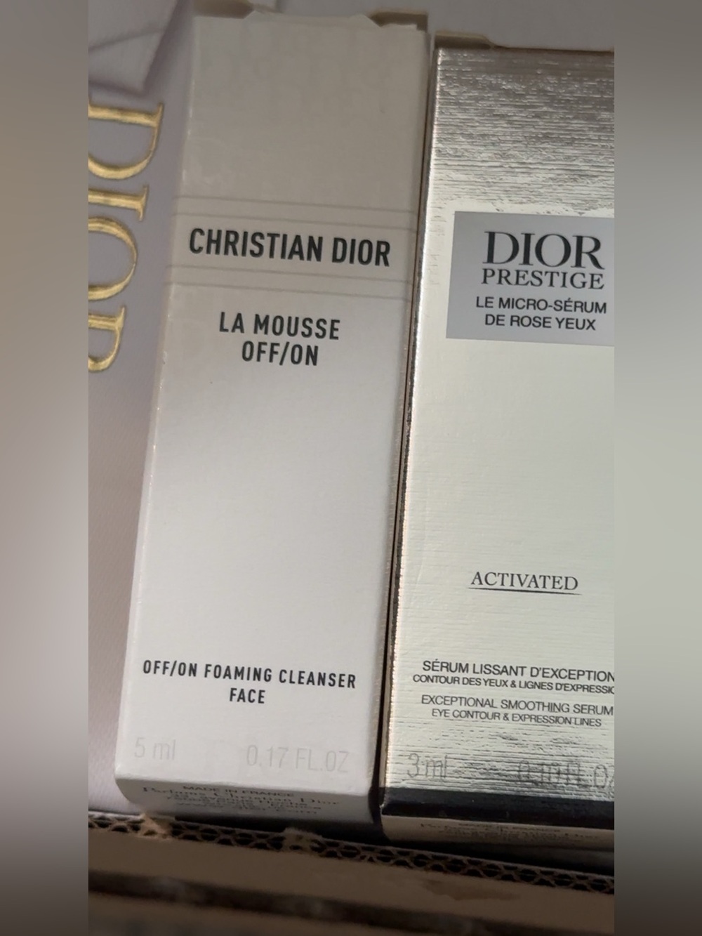 Dior Prestige Skincare & Fragrance-(5pcs Set)Dior Les Cotons,Box,Bag,Card,more, - Picture 6 of 16